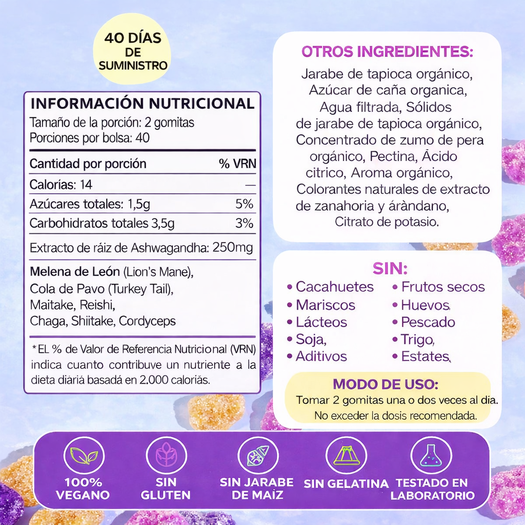 Neuroblend - Gominolas para tu mejor versión.