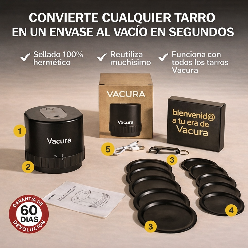 Vacura - Sellador al vacío