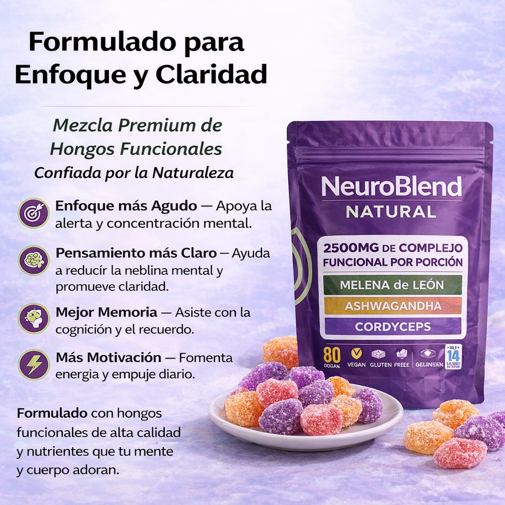 Neuroblend - Gominolas para tu mejor versión.