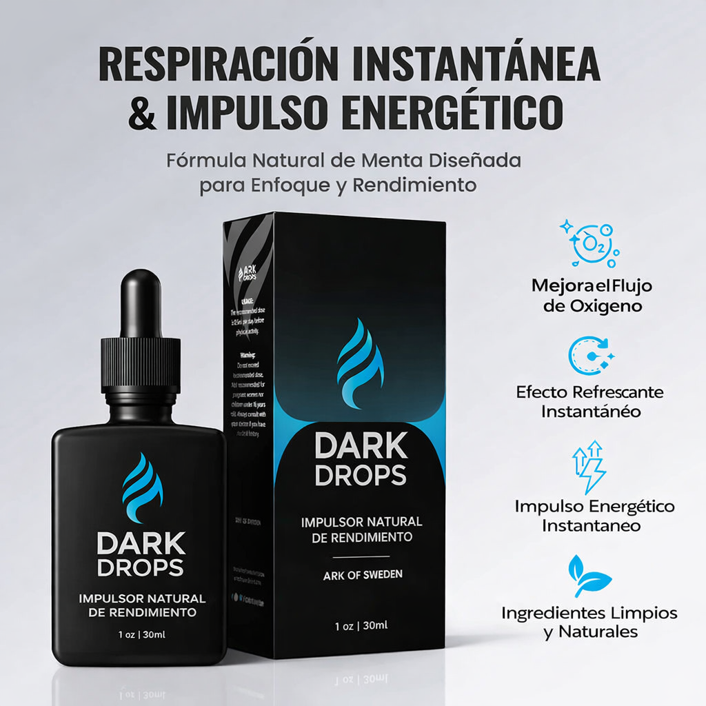 Dark Drop - Potencia tu impulso respiratorio y mental