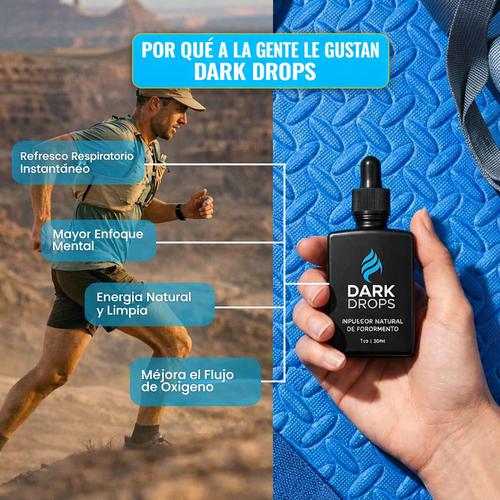 Dark Drop - Potencia tu impulso respiratorio y mental