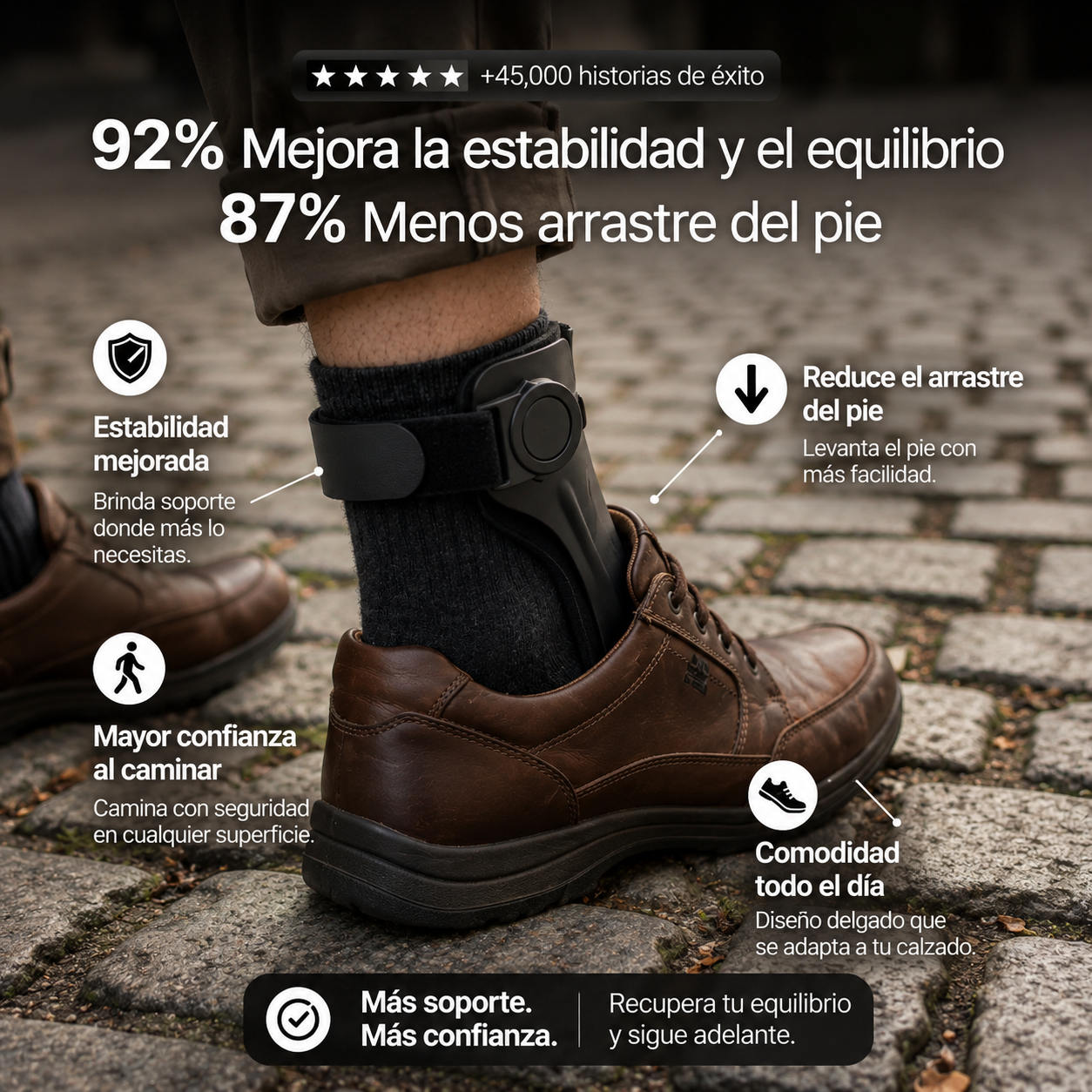 Ortesis para pie caído