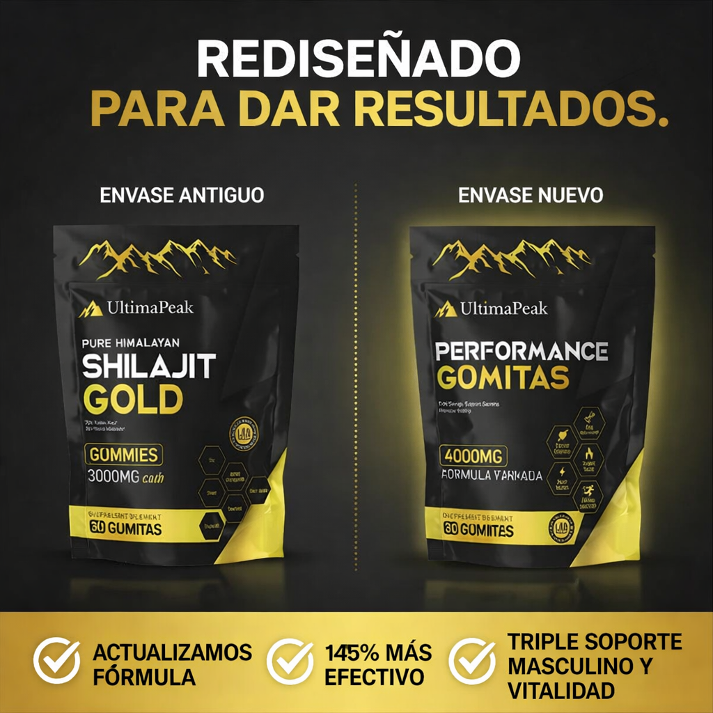 Gomitas de shilajit. Oferta 3 más 1 de regalo