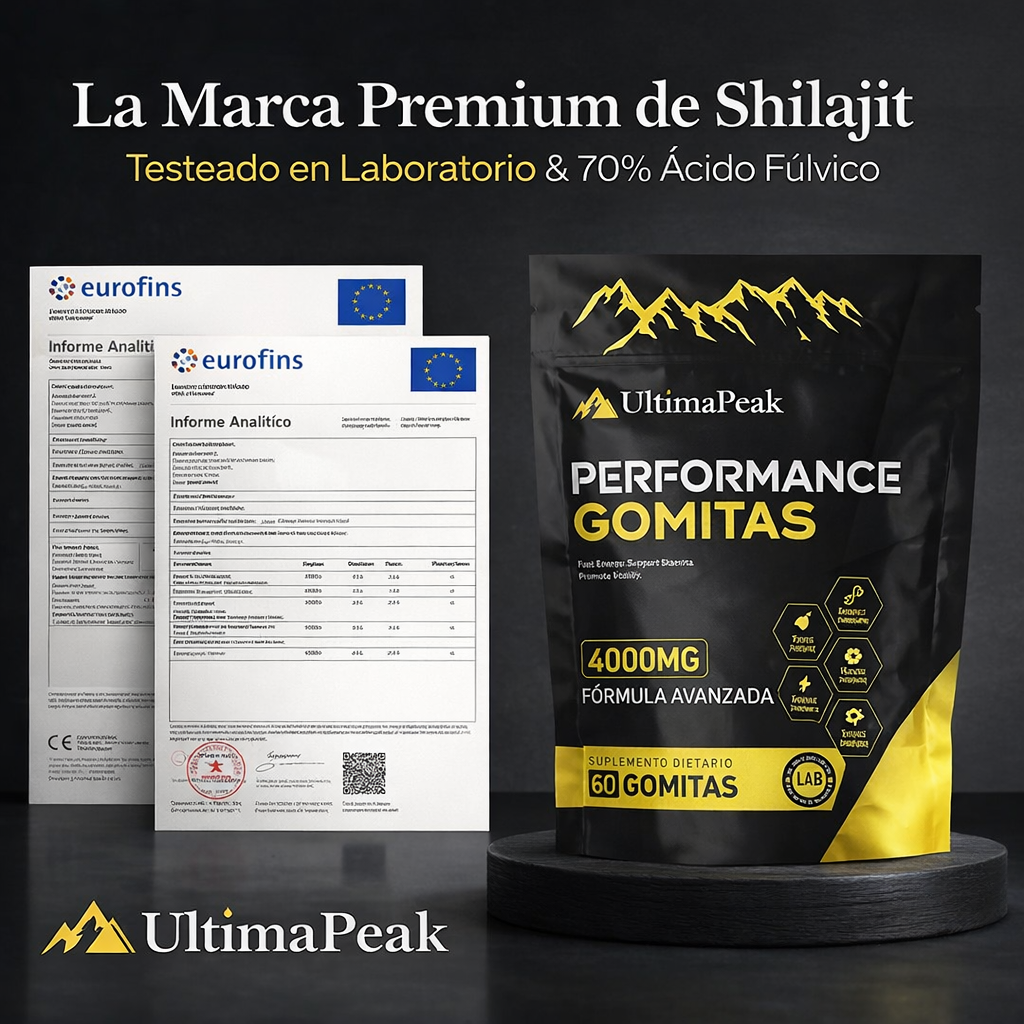 Gomitas de shilajit. Oferta 3 más 1 de regalo
