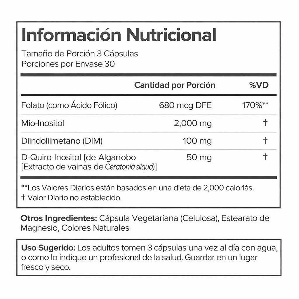 Aurea Health - FLO - Soporte Ovárico