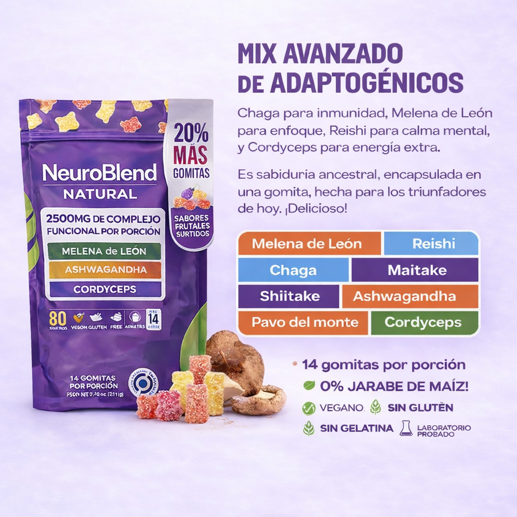 Neuroblend - Gominolas para tu mejor versión.