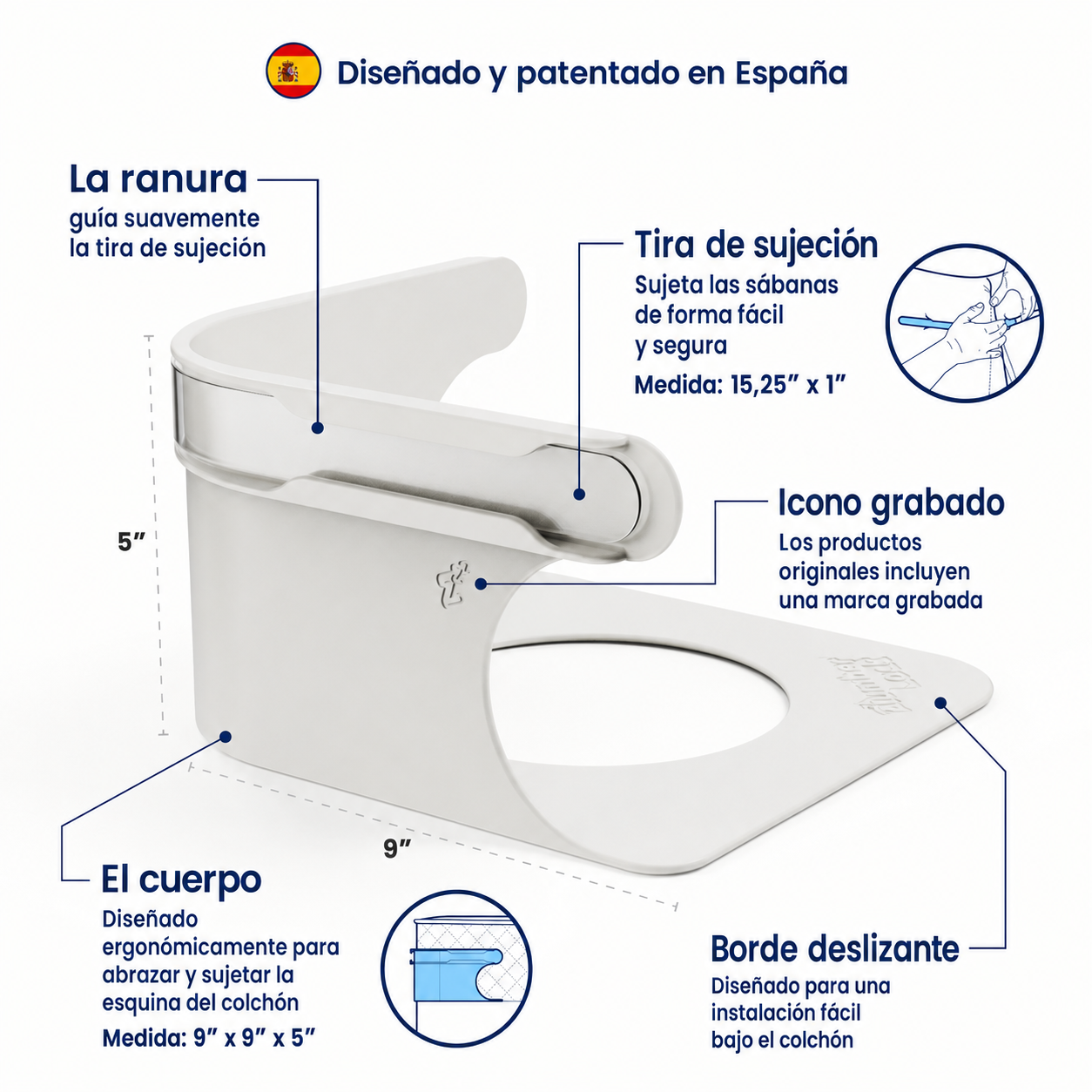 Fijador de sabana funcional